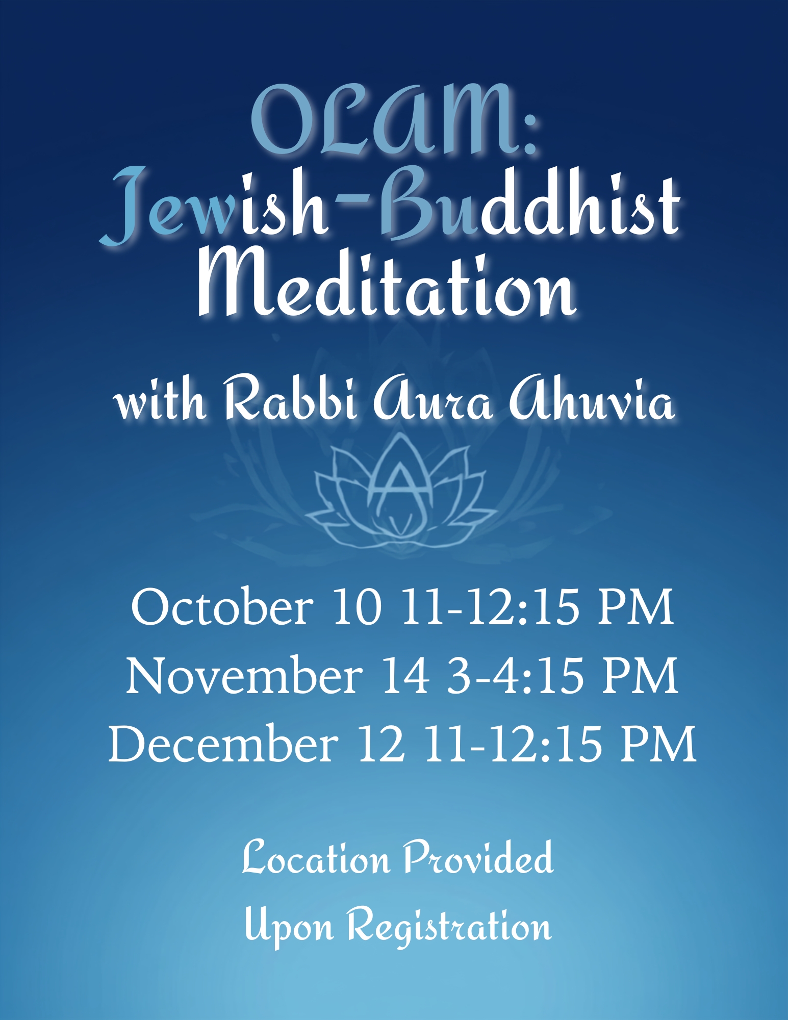 Olam: New Meditation Group